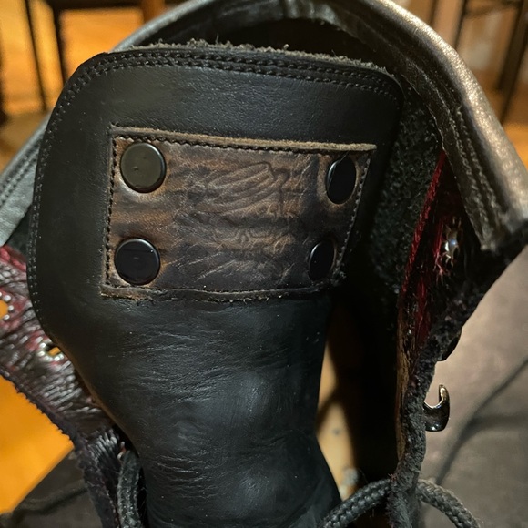 Amazing Italian boots from film studio surplus! Size 11 all leather add Vibram!! - Picture 8 of 16